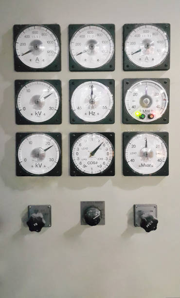 istock electrical part and accessories in the  control cabinet , Lock out control and power 970380676