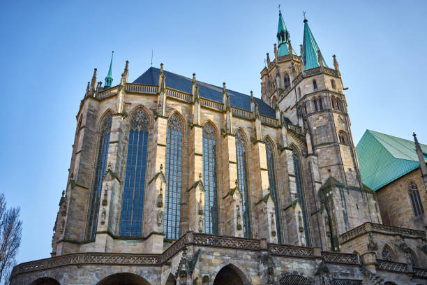 istock Cathedral and Severi-Church of Erfut 970387912