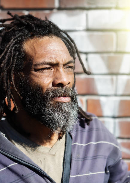 istock Homeless man contemplates his future 970392430