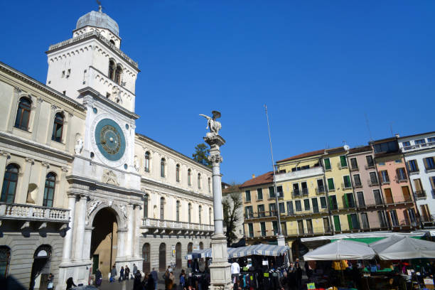 istock Captain's Palace and the Clock Tower on Lords' Square in Padua 970409344