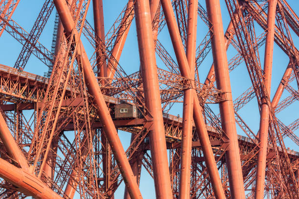 istock Construction detail Forth Bridge over Firth of Forth in Scotland 970417128