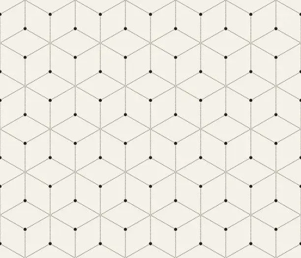 Vector illustration of Seamless Geometric Pattern