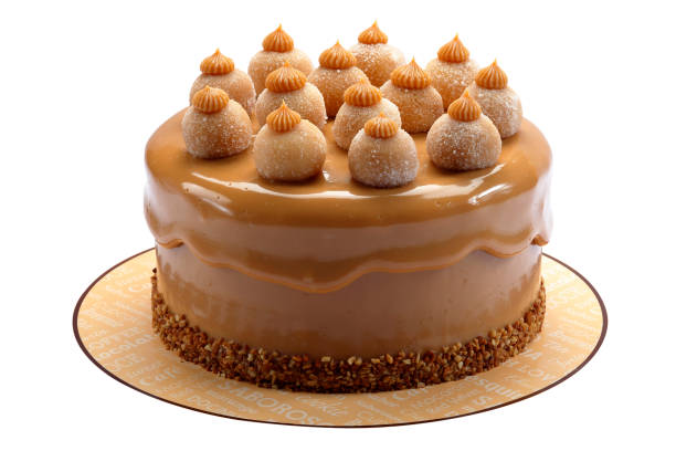 istock Covered cake milk sweet 970434130