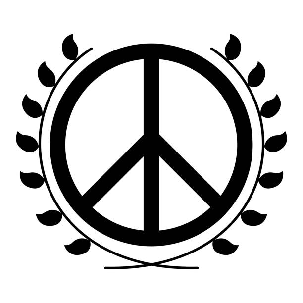 Peace Symbol Icon Stock Illustration - Download Image Now