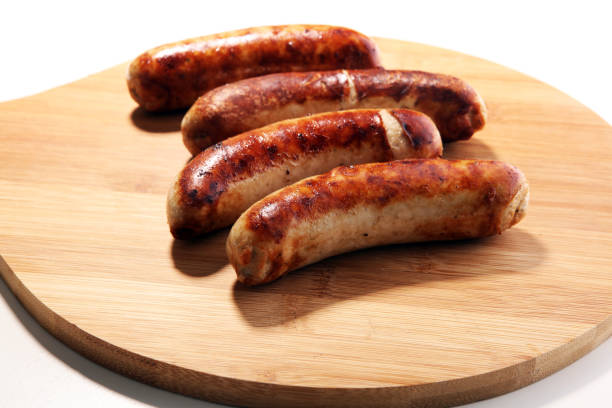 istock Grilled sausages or home made pork Sausages 970460168