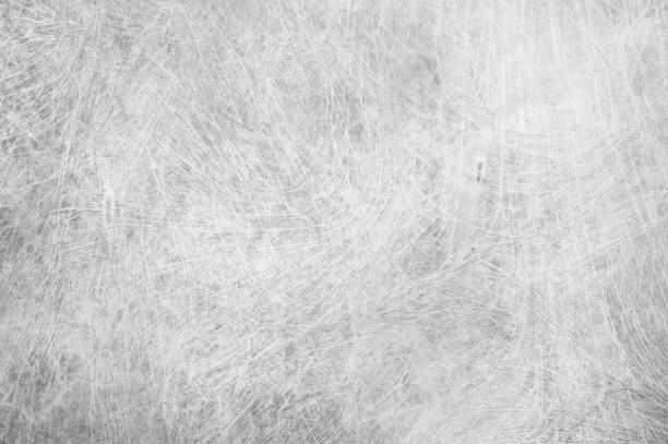 istock Texture of black and white lines, scratches, scuffs 970471222