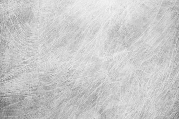 istock Texture of black and white lines, scratches, scuffs 970471234