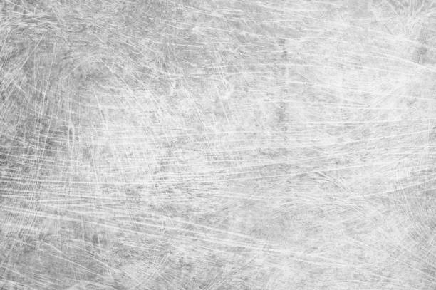 istock Texture of black and white lines, scratches, scuffs 970471338