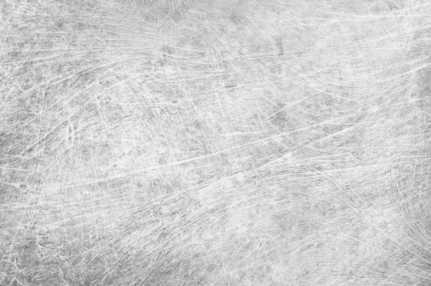istock Texture of black and white lines, scratches, scuffs 970471340