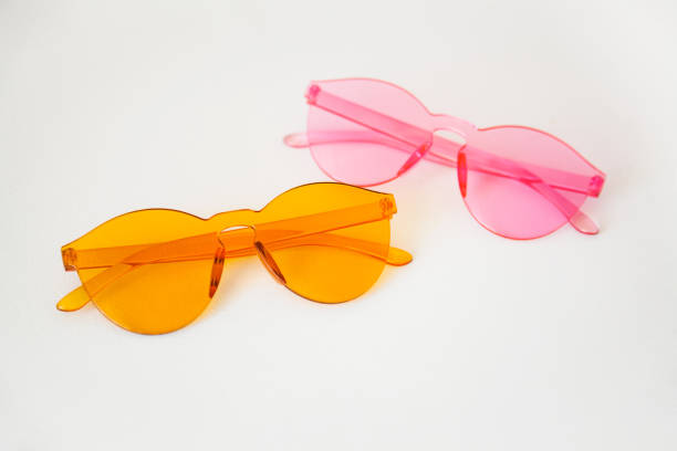 istock Colorful rimless sunglasses 970478422