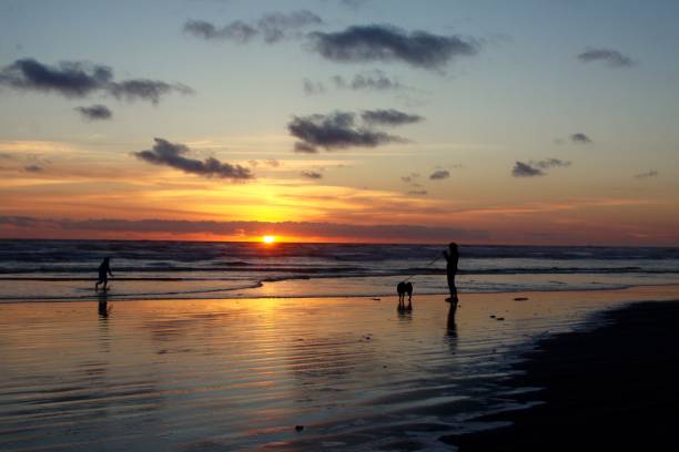 istock Sunset At Ocean Shores Washington 970495794