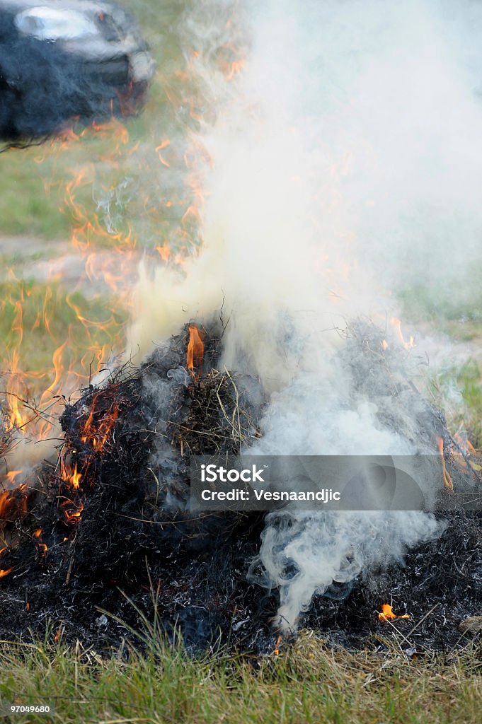 Des incendies, NON-FUMEUR - Photo de Danger libre de droits