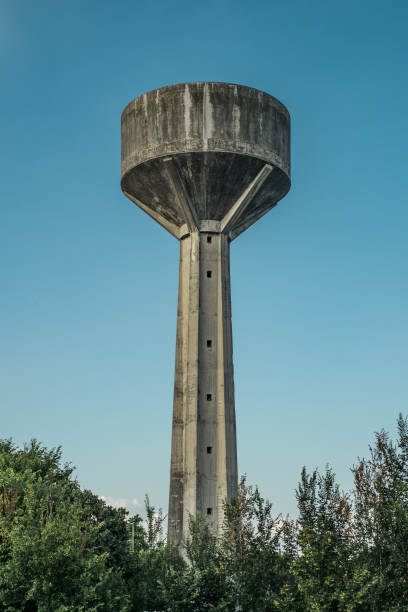 istock Water tower in the Po valley. 970509596