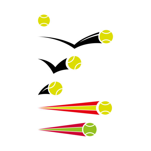 テニス 9 - bouncing点のイラスト素材／クリップアート素材／マンガ素材／アイコン素材