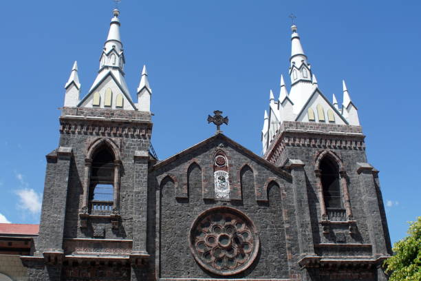 istock Front facade of a church 970539958