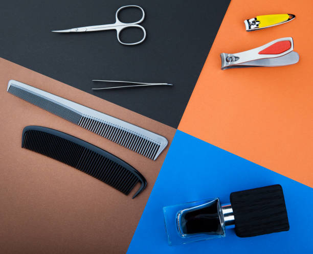 istock manicure set hairbrush perfume  studio quality 970540268
