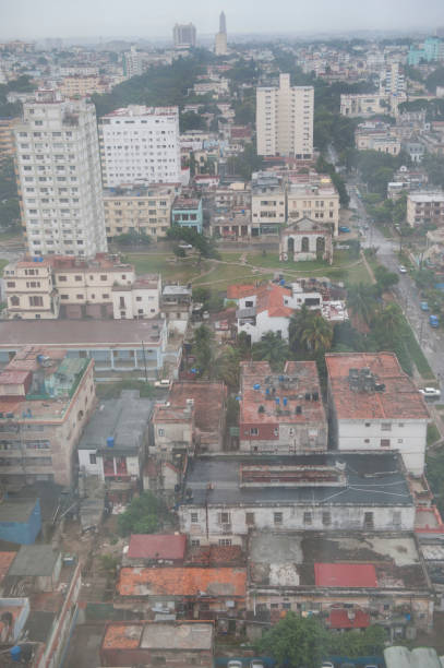 istock Sky view of the city below 970545406