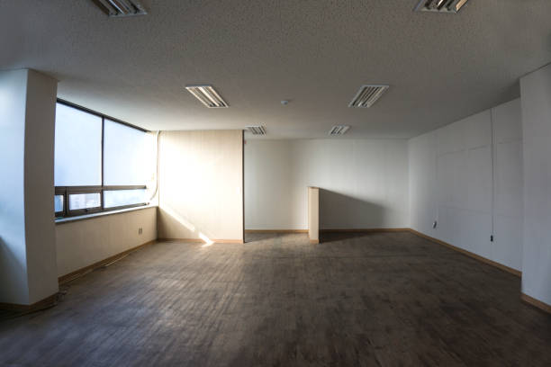 istock Interior of business center under construction 970586608