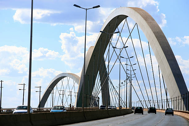 istock Juscelino Kubitschek bridge in brasilia brazil 97058667