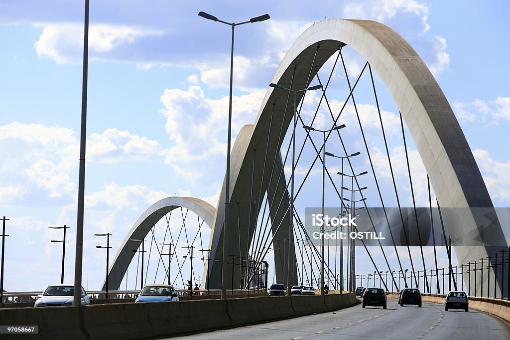 Juscelino Kubitschek bridge in brasilia brazil  Brazil Stock Photo