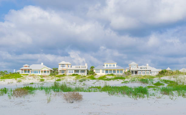 istock Vacation Beach Houses in St. Augustine, Florida 970589554