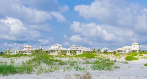 istock Vacation Beach Houses in St. Augustine, Florida 970589796