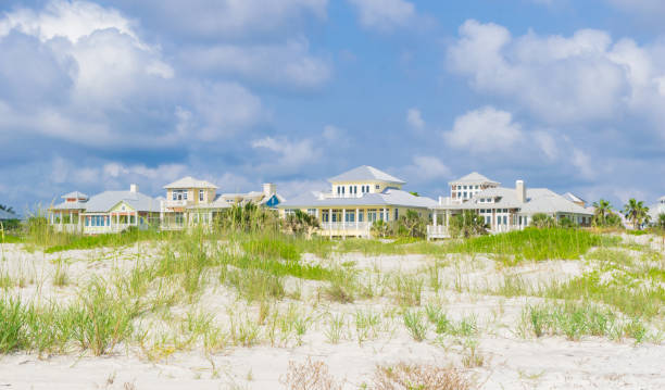 istock Vacation Beach Houses in St. Augustine, Florida 970589838