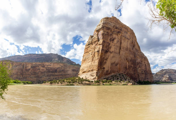 istock Steamboat Rock in Dinosaur National Monument 970620116