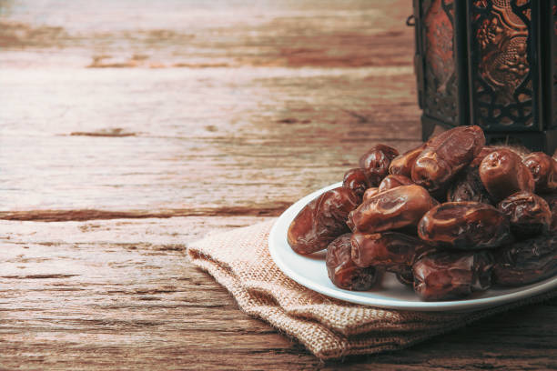 istock date palm fruit or kurma , ramadan food , image Vintage style . 970642312