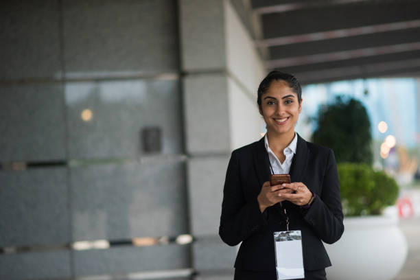 istock Indian businesswoman on the move 970678746