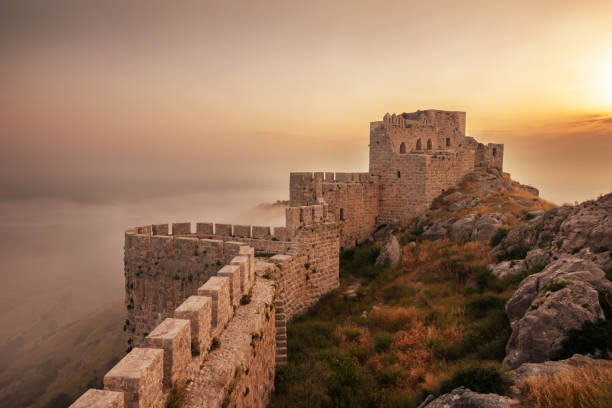 istock Castle Snake in Adana, Turkey. Old castle ruins. 970717644