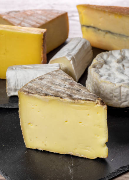 istock different french cheeses on a slate plate 970735968