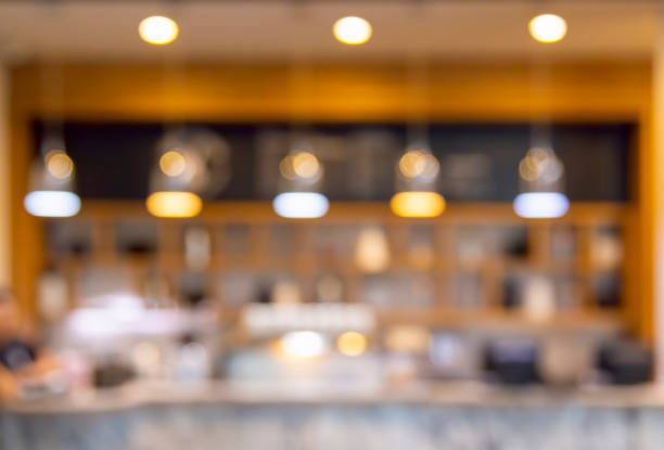 istock Abstract blur of cafe coffee shop 970756816