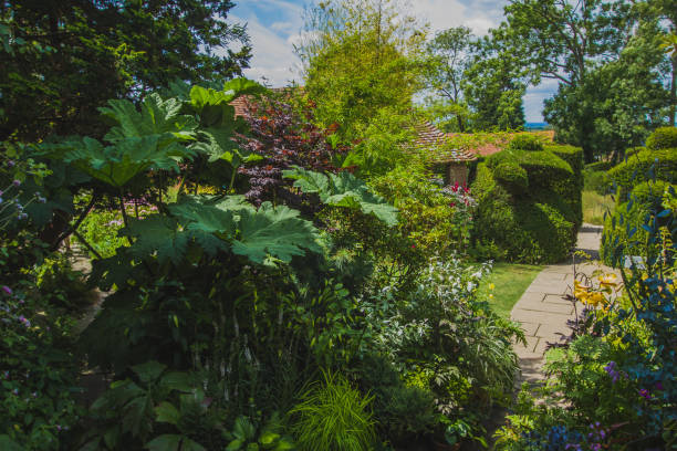 Great Dixter, England, July 13, 2017: Great Dixter is a house and gardens in Northiam, East Sussex Great Dixter is a house and gardens in Northiam, East Sussex great sir stock pictures, royalty-free photos & images