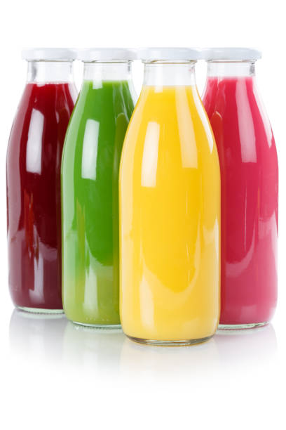 istock Juice smoothie fruit smoothies in bottle portrait format isolated 970784396