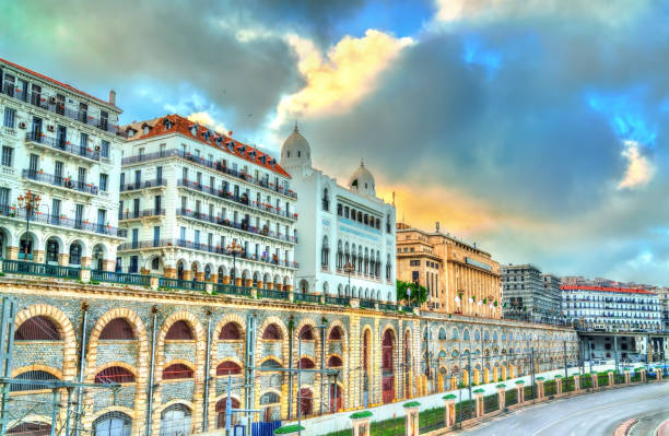 istock Seaside boulevard in Algiers, the capital of Algeria 970795822