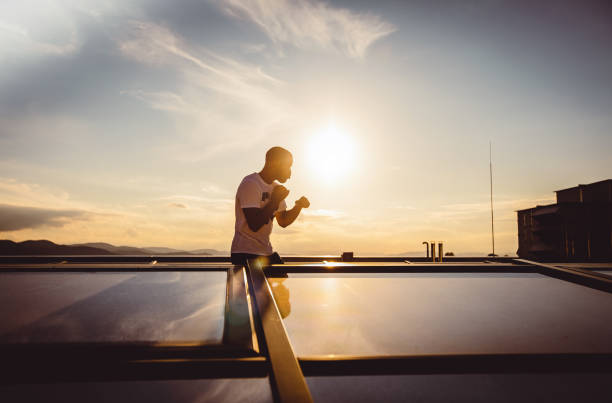 istock Male Athlete Exercising Outdoors 970821778