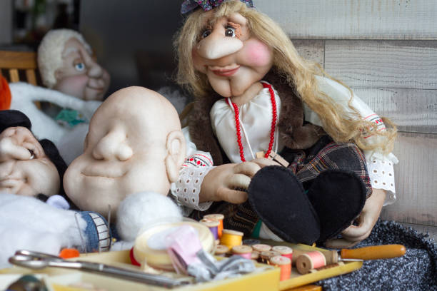 istock Making of handmade toys 970829510