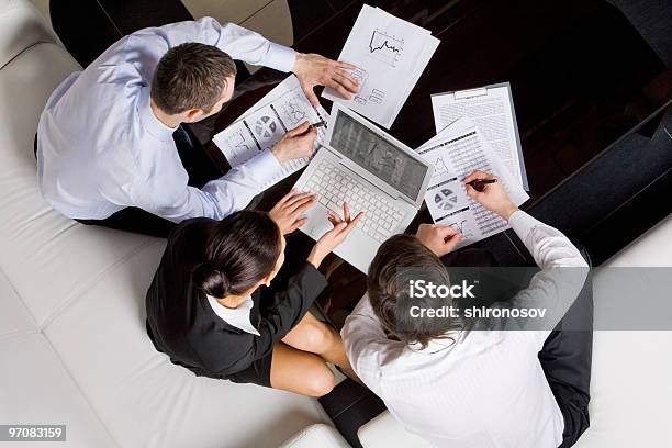 Brainstorming Stock Photo - Download Image Now - Above, Adult, Adults Only