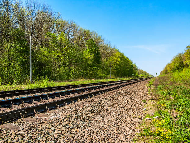 istock The  railway  goes  into the distance 970832620