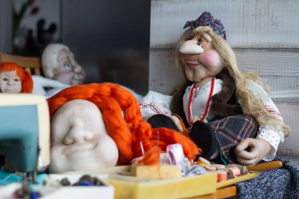 istock Making of handmade toys 970832718