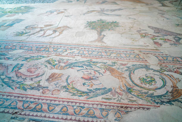 istock archaeology and historical mosaic works 970832896