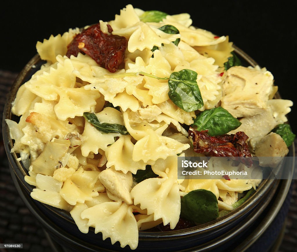 Parmesan-Huhn Florintine - Lizenzfrei Nudeln Stock-Foto