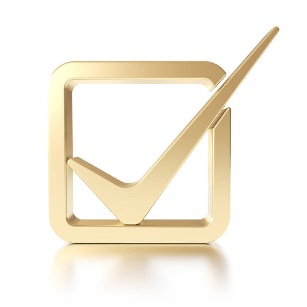 Check Box Symbol Gold 4,100+ Gold Check Mark Stock Photos, Pictures & Royalty-Free Images ...