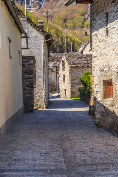 istock Typical alley among traditional stone houses 970860924
