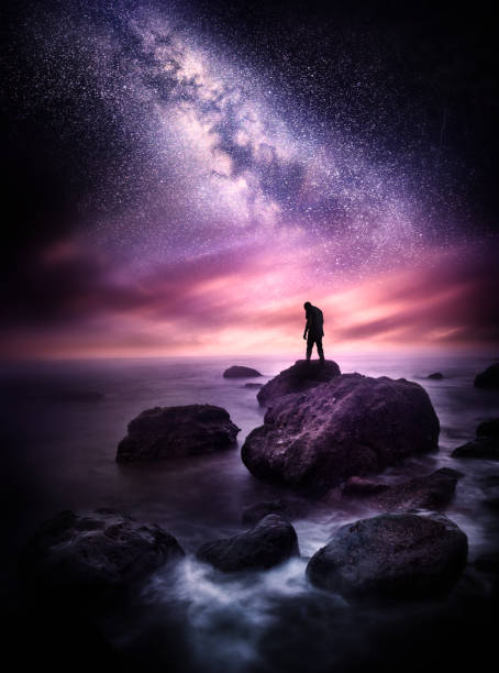 istock Milky Way Over the Ocean 970863738