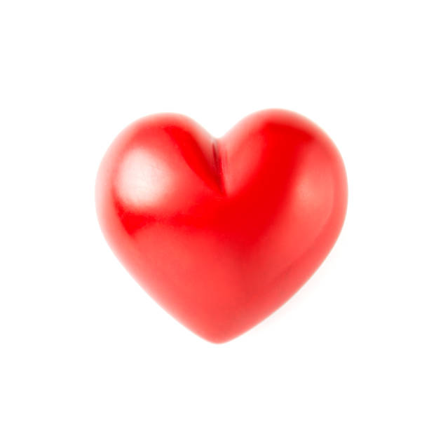 istock Red heart isolated, love symbol 970866268