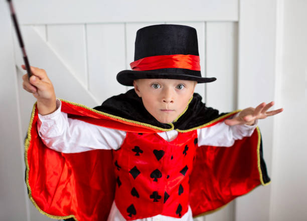 Young Magician stock photo