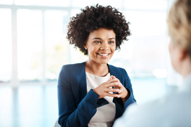 istock Great listening skills make for a great consultation 970876268