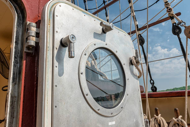 View of the deck of the training ship Oliver Hazard Perry
